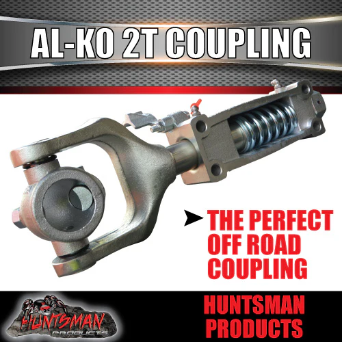 Alko Trailer Caravan Override Off Road 2000Kg Ball Coupling for Mechanical Hydraulic Brakes - Image 4