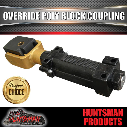 2000KG Off Road Trailer Caravan Mechanical Poly Block Coupling Kit. CTA Approved - Image 4