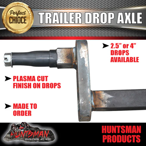 2.5" OR 4" DROP AXLE. 45MM SQUARE - Image 3